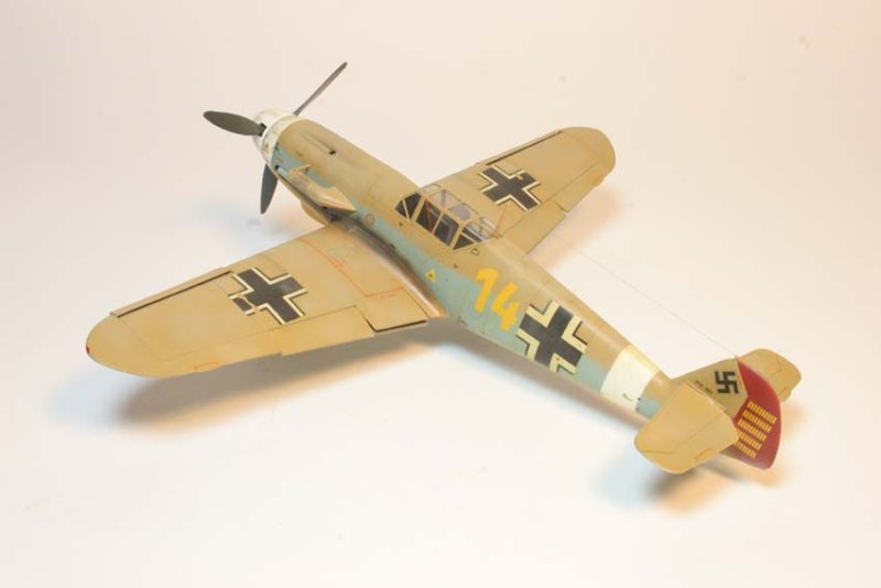 Me-109 F4 "Hans Joachim Marseille" / Hasegawa 1/48 — 2