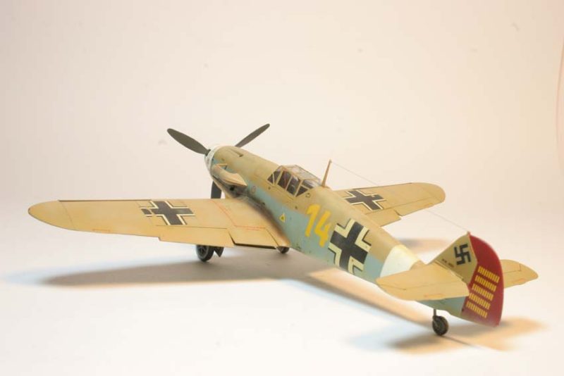 Me-109 F4 "Hans Joachim Marseille" / Hasegawa 1/48 — 5