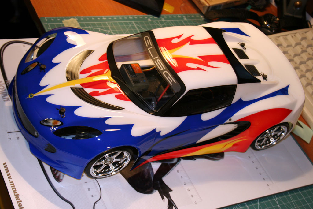 R/C Araba Kaportası Boyamak — 1