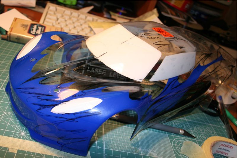 R/C Araba Kaportası Boyamak — 10
