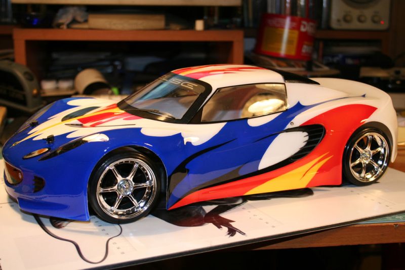 R/C Araba Kaportası Boyamak — 17