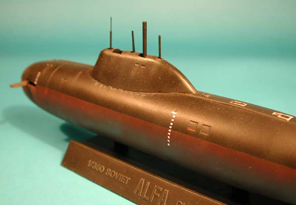 SSN Alfa / Dragon 1/350 — 6