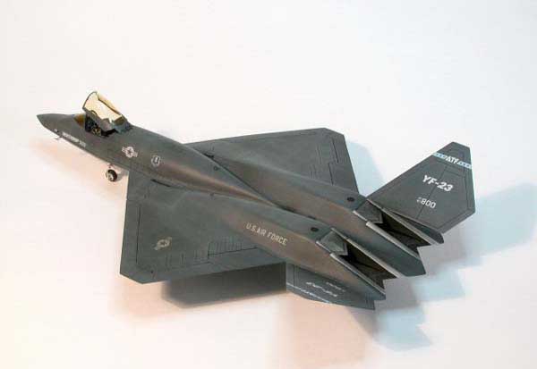 YF-23 Black Widow & Spider/ Italeri-Revell 1/72 — 5