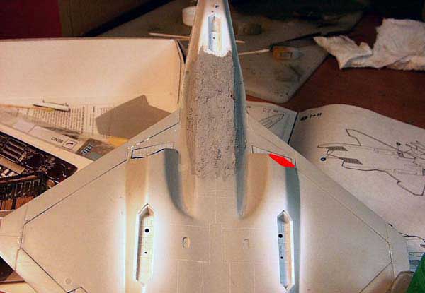 YF-23 Black Widow & Spider/ Italeri-Revell 1/72 — 8