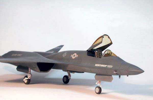 YF-23 Black Widow & Spider/ Italeri-Revell 1/72 — 9