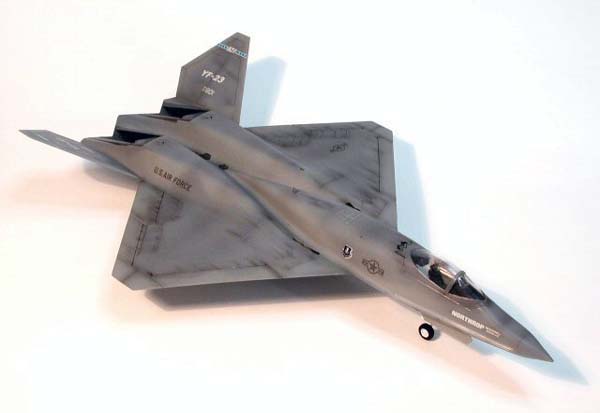 YF-23 Black Widow & Spider/ Italeri-Revell 1/72 — 11