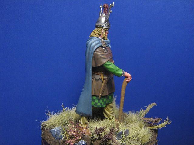 Kelt Kabile Şefi MÖ VII.yy / Pegaso Models 54mm , Beyaz Metal