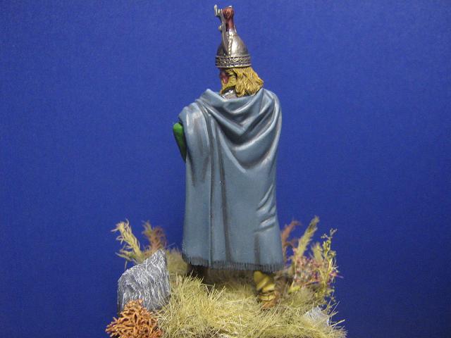 Kelt Kabile Şefi MÖ VII.yy / Pegaso Models 54mm , Beyaz Metal