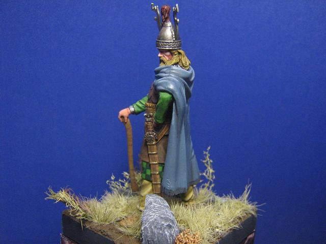 Kelt Kabile Şefi MÖ VII.yy / Pegaso Models 54mm , Beyaz Metal