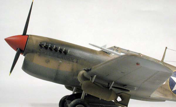 Curtiss P-40F Warhawk / AMT-ERTL 1/48