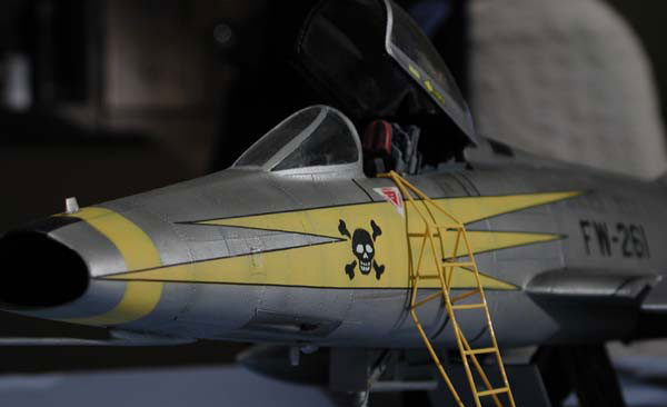 North American F-100D Super Sabre / El Yapımı 1/32