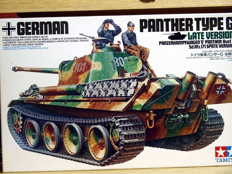 Panther G Late Version (Panzerkampfwagen V) / Tamiya 1/35