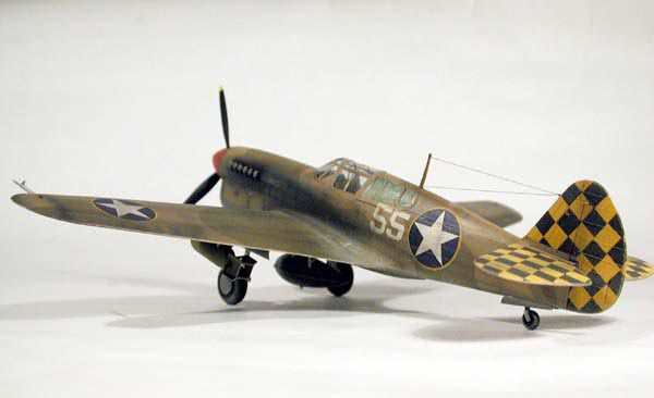 Curtiss P-40F Warhawk / AMT-ERTL 1/48