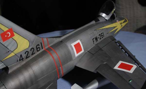 North American F-100D Super Sabre / El Yapımı 1/32