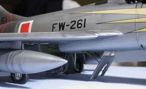 North American F-100D Super Sabre / El Yapımı 1/32