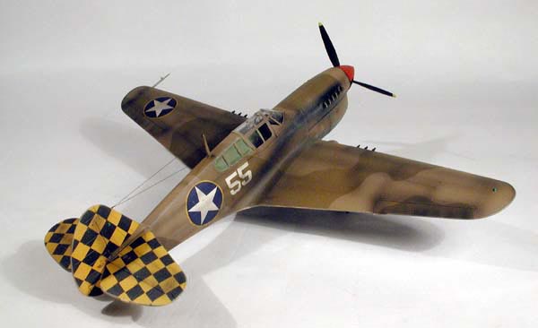 Curtiss P-40F Warhawk / AMT-ERTL 1/48