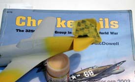 Curtiss P-40F Warhawk / AMT-ERTL 1/48