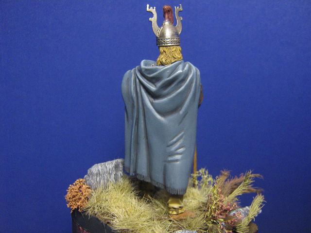 Kelt Kabile Şefi MÖ VII.yy / Pegaso Models 54mm , Beyaz Metal